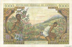 1000 Francs CAMERúN  1962 P.12a BC