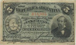 5 Centavos ARGENTINIEN  1892 P.213