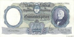 500 Pesos ARGENTINIEN  1964 P.278a VZ