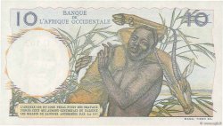 10 Francs FRENCH WEST AFRICA  1953 P.37 XF
