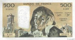 500 Francs PASCAL FRANCE  1984 F.71.31 UNC-