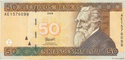 50 Litu LITUANIA  1998 P.61 BB