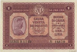 1 Lira ITALY  1918 PM.04 XF