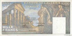 1000 Francs TUNISIA  1950 P.29a VF+