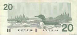 20 Dollars CANADá
  1991 P.097b BC