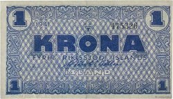 1 Krona ISLANDA  1941 P.22j SPL