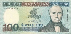 100 Litu LITHUANIA  1991 P.50a UNC