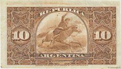 10 Centavos ARGENTINIEN  1891 P.210 fVZ