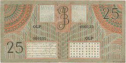 25 Gulden NETHERLANDS INDIES  1946 P.091 F
