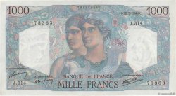 1000 Francs MINERVE ET HERCULE FRANCE  1946 F.41.16 XF