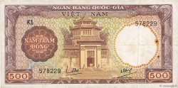 500 Dong SOUTH VIETNAM  1964 P.22a VF