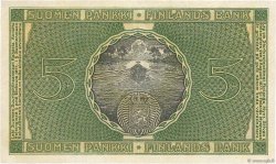 5 Markkaa FINLANDIA  1918 P.036 EBC