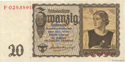20 Reichsmark GERMANIA  1939 P.185 q.SPL