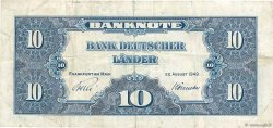 10 Deutsche Mark GERMAN FEDERAL REPUBLIC  1949 P.16a S