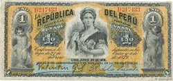 1 Sol PERU  1879 P.001