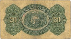 20 Latu LETONIA  1925 P.17a BC