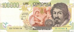 100000 Lire ITALIA  1994 P.117b MBC
