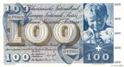 100 Francs SUISSE  1964 P.49f fST+