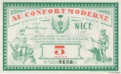 5 Francs FRANCE Regionalismus und verschiedenen Nice 1930 