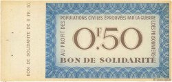 50 Centimes BON DE SOLIDARITÉ FRANCE regionalism and miscellaneous  1941 