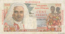 100 Francs La Bourdonnais MARTINIQUE  1946 P.31a SS