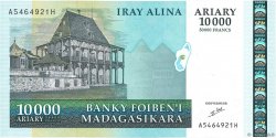 50000 Francs - 10000 Ariary MADAGASCAR  2003 P.085 AU
