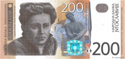 200 Dinara YOUGOSLAVIE  2001 P.157