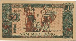 50 Dong VIETNAM  1948 P.027b VZ
