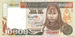 10000 Pesos Oro COLOMBIA  1992 P.437
