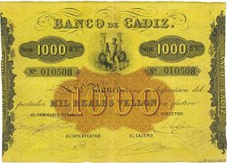 1000 Reales De Vellon SPANIEN  1863 PS.294 fVZ
