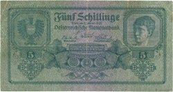 5 Schillinge AUSTRIA  1925 P.088
