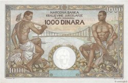 1000 Dinara Non émis YOUGOSLAVIE  1935 P.033 SUP