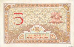 5 Francs MADAGASCAR  1937 P.035 SPL