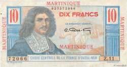 10 Francs Colbert MARTINIQUE  1946 P.28