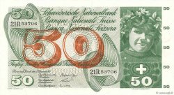 50 Francs SWITZERLAND  1965 P.48f UNC-
