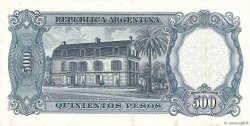 500 Pesos ARGENTINA  1964 P.278b AU