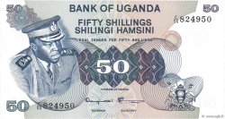 50 Shillings UGANDA  1973 P.08c fST+