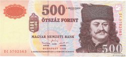 500 Forint UNGARN  1998 P.179a ST