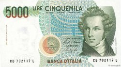5000 Lire ITALIEN  1985 P.111b