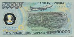 50000 Rupiah INDONESIA  1993 P.134a UNC