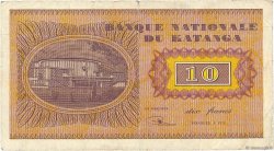 10 Francs KATANGA  1960 P.05a MBC