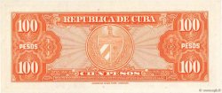100 Pesos CUBA  1959 P.093a UNC-