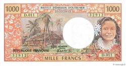 1000 Francs TAHITI  1985 P.27d SC+