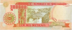 100000 Meticais MOZAMBIK  1993 P.139 ST