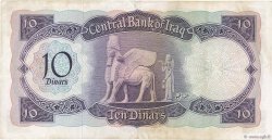 10 Dinars IRAK  1971 P.060 MBC