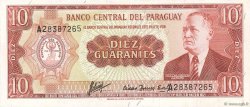 10 Guaranies PARAGUAY  1963 P.196b
