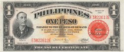 1 Peso FILIPPINE  1941 P.089a AU