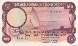 100 Shillings BRITISCH-OSTAFRIKA  1964 P.48a