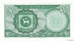 5 Ringitt MALAYSIA  1967 P.02a XF