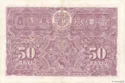 50 Cents MALAYA  1941 P.10b VF+